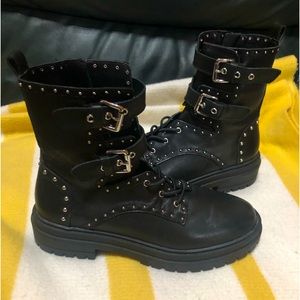 Chelsea & Violet Combat Boots